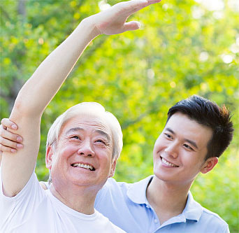 中秋节敬老院活动